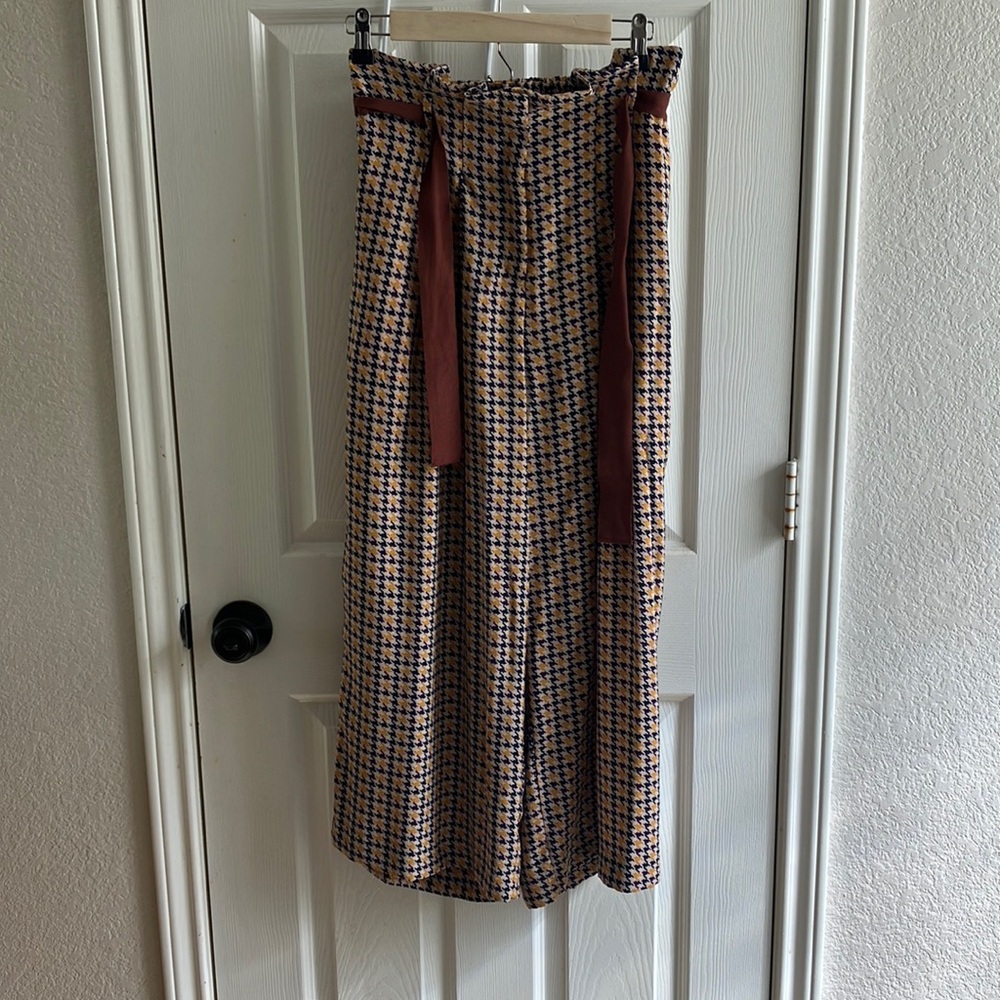 River Island multi colored trousers for women.
